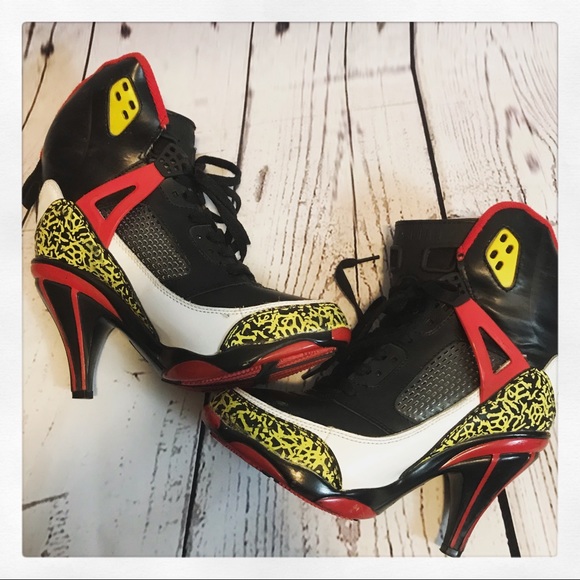 Jordan Shoes - Rare Air Jordan Stiletto Hi Tops 8.5